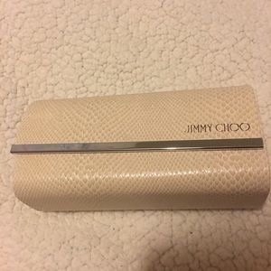 Jimmy Cho snake skin sunglasses case